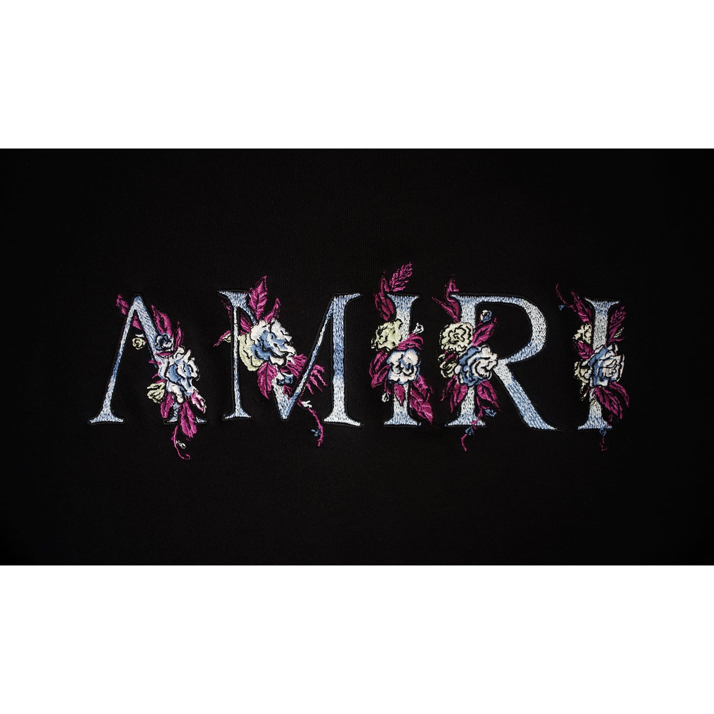 AMIRI Logo-Embroidered Loopback Cotton Jersey Sweatshirt