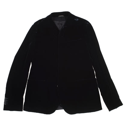 Giorgio Armani Blue Velvet Blazer