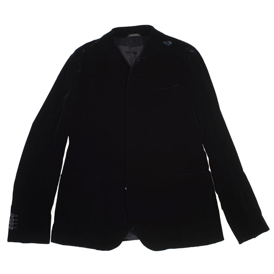 Giorgio Armani Blue Velvet Blazer