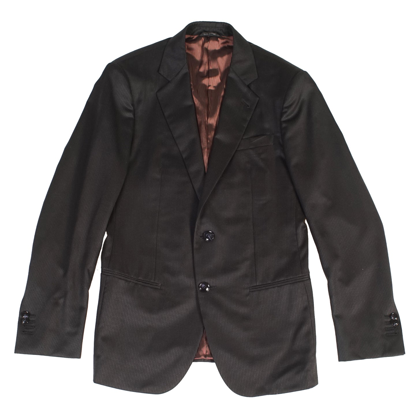 Giorgio Armani Striped Grey Blazer