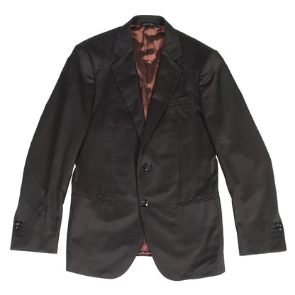 Giorgio Armani Striped Grey Blazer