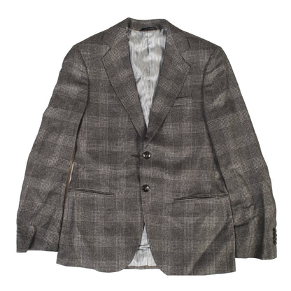 Giorgio Armani Plaid Blazer