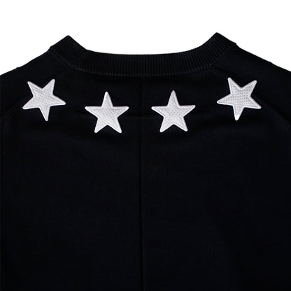 Givenchy Star Crewneck Knitted Sweatshirt