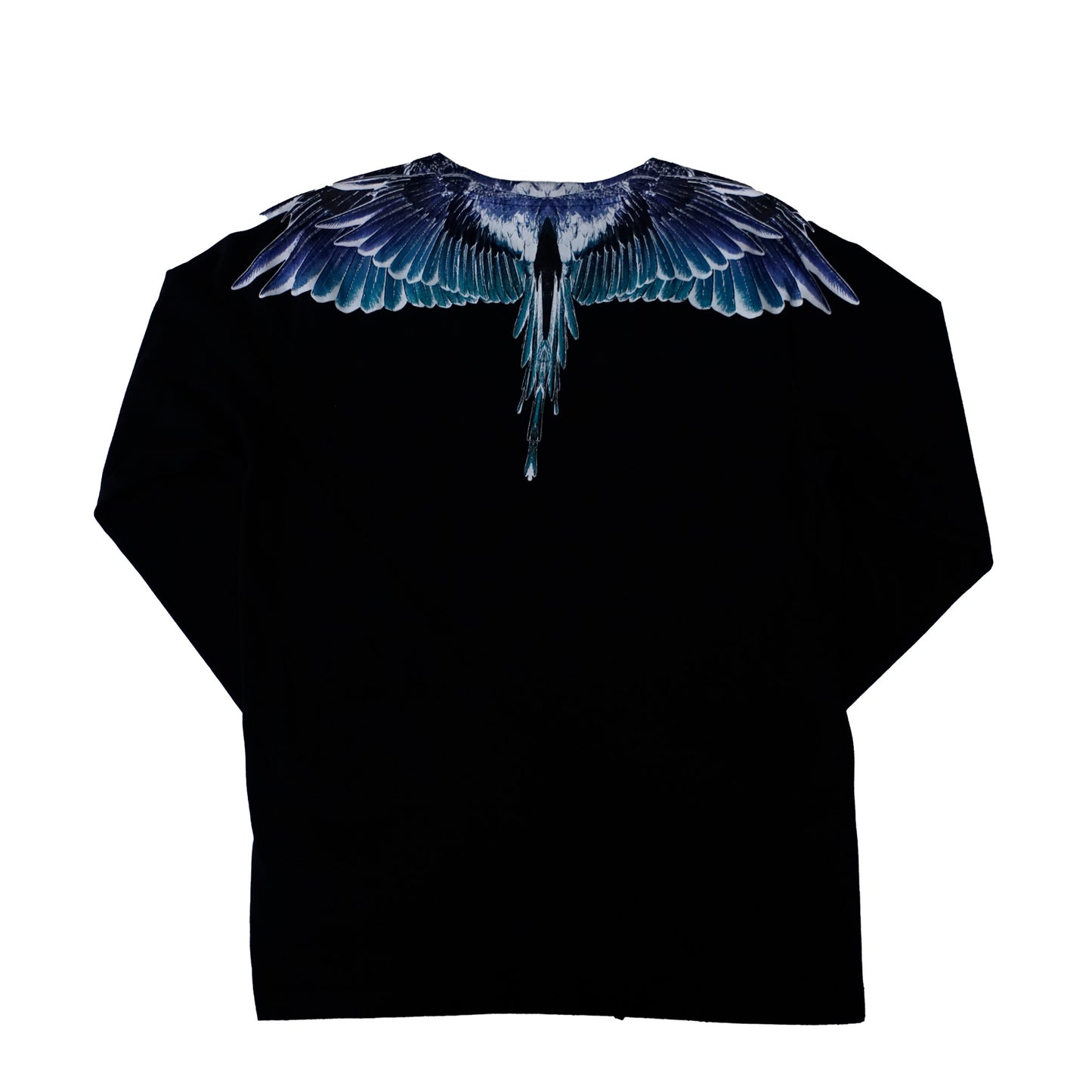 Marcelo Burlon County of Milan Black & Blue Wings Sweatshirt