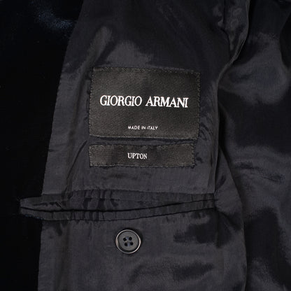 Giorgio Armani Blue Velvet Blazer