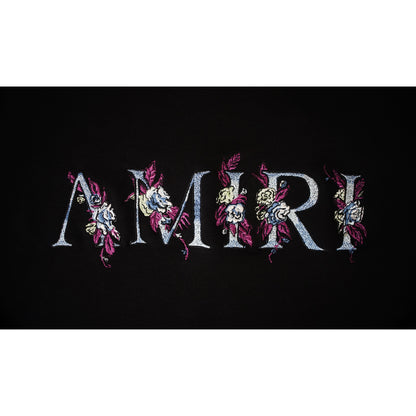 AMIRI Logo-Embroidered Loopback Cotton Jersey Sweatshirt