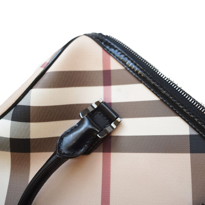 Burberry Small Bowling Bag - Haymarket Check