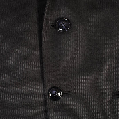 Giorgio Armani Striped Grey Blazer