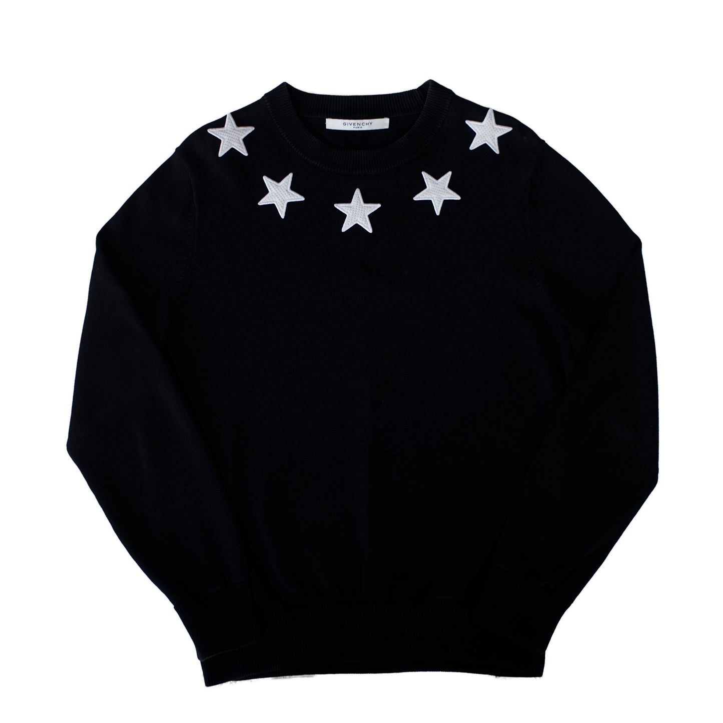 Givenchy Star Crewneck Knitted Sweatshirt