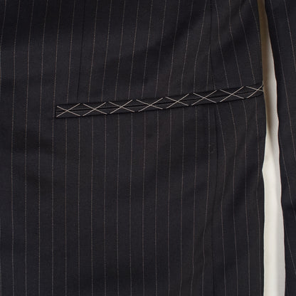 Giorgio Armani Grey Blue Blazer
