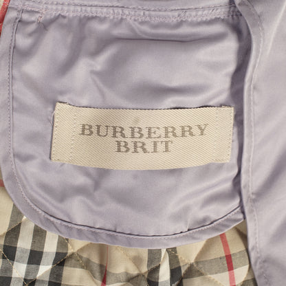 Lilac Burberry Waist Coat