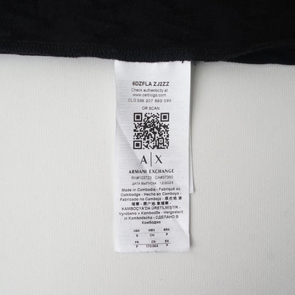 Armani Exchange Monogram Jacquard Polo T-Shirt