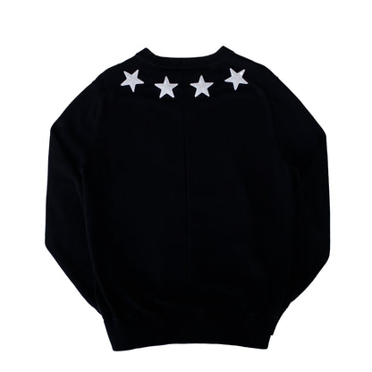 Givenchy Star Crewneck Knitted Sweatshirt