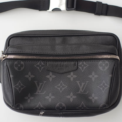 Louis Vuitton Outdoor Bumbag Monogram Eclipse Taigarama Black