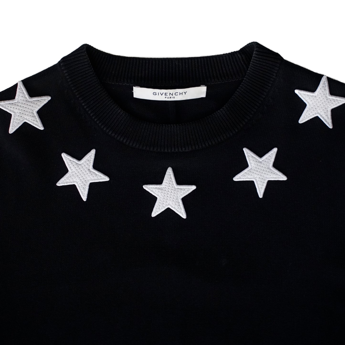 Givenchy Star Crewneck Knitted Sweatshirt