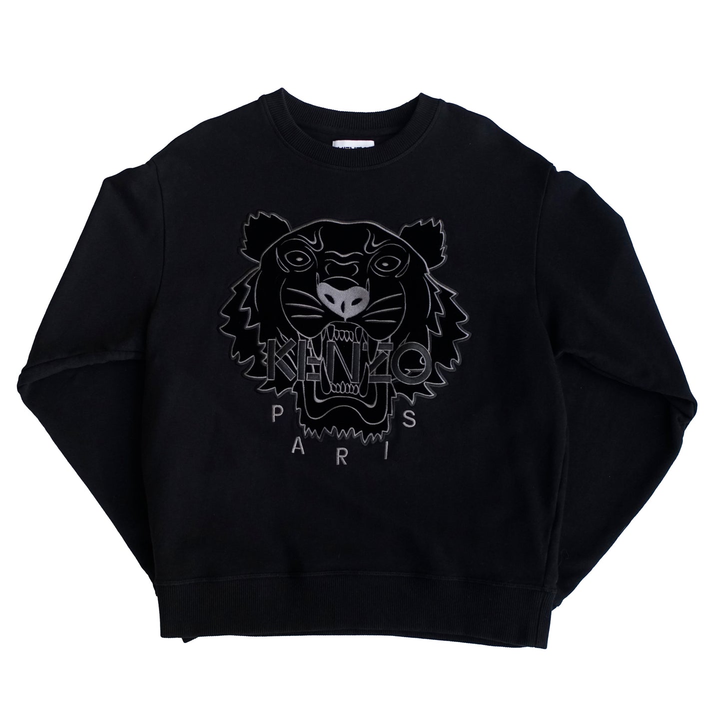Kenzo Tiger Metallic Embroidered Sweatshirt