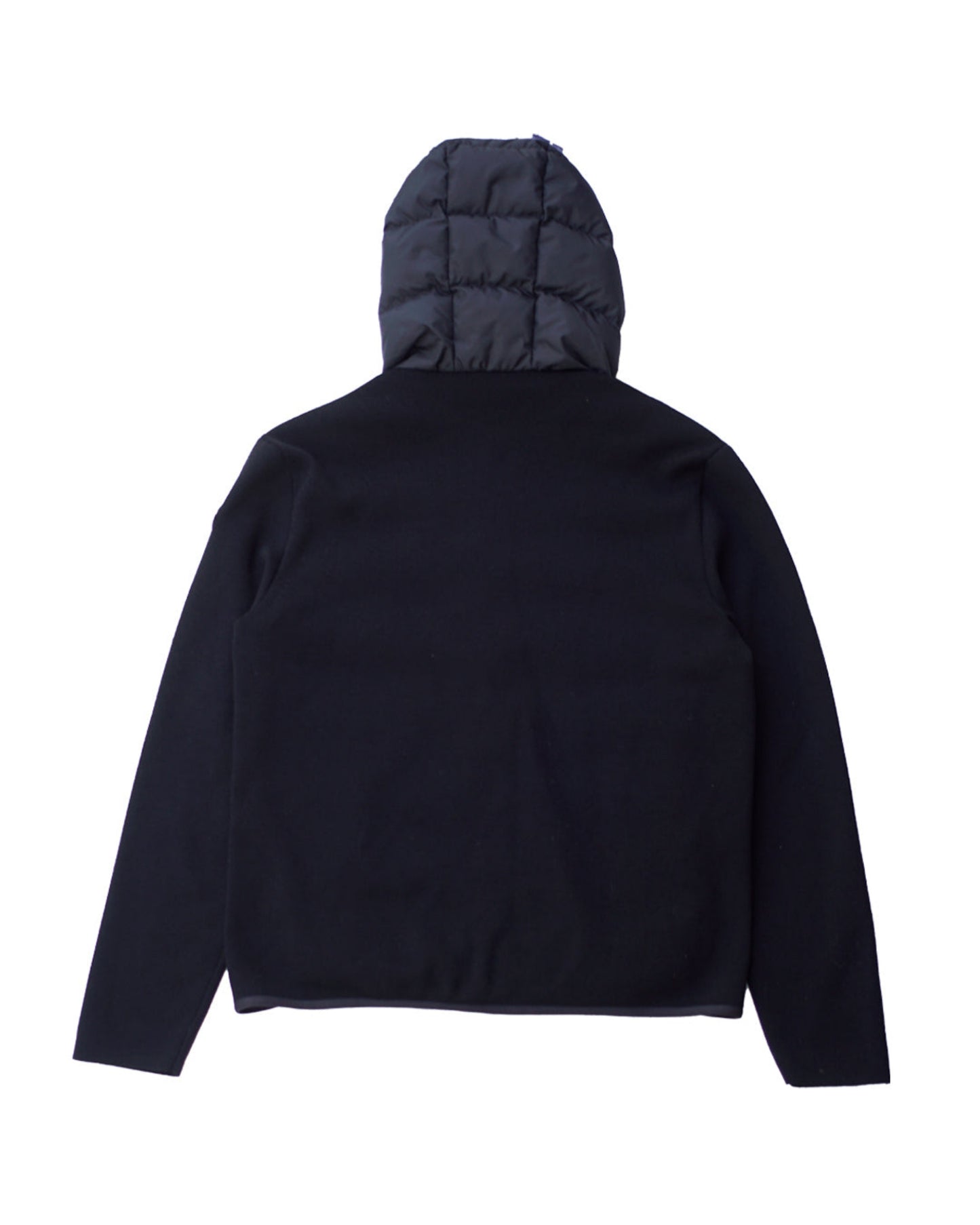 Moncler Padded Wool Zip-Up Hoodie