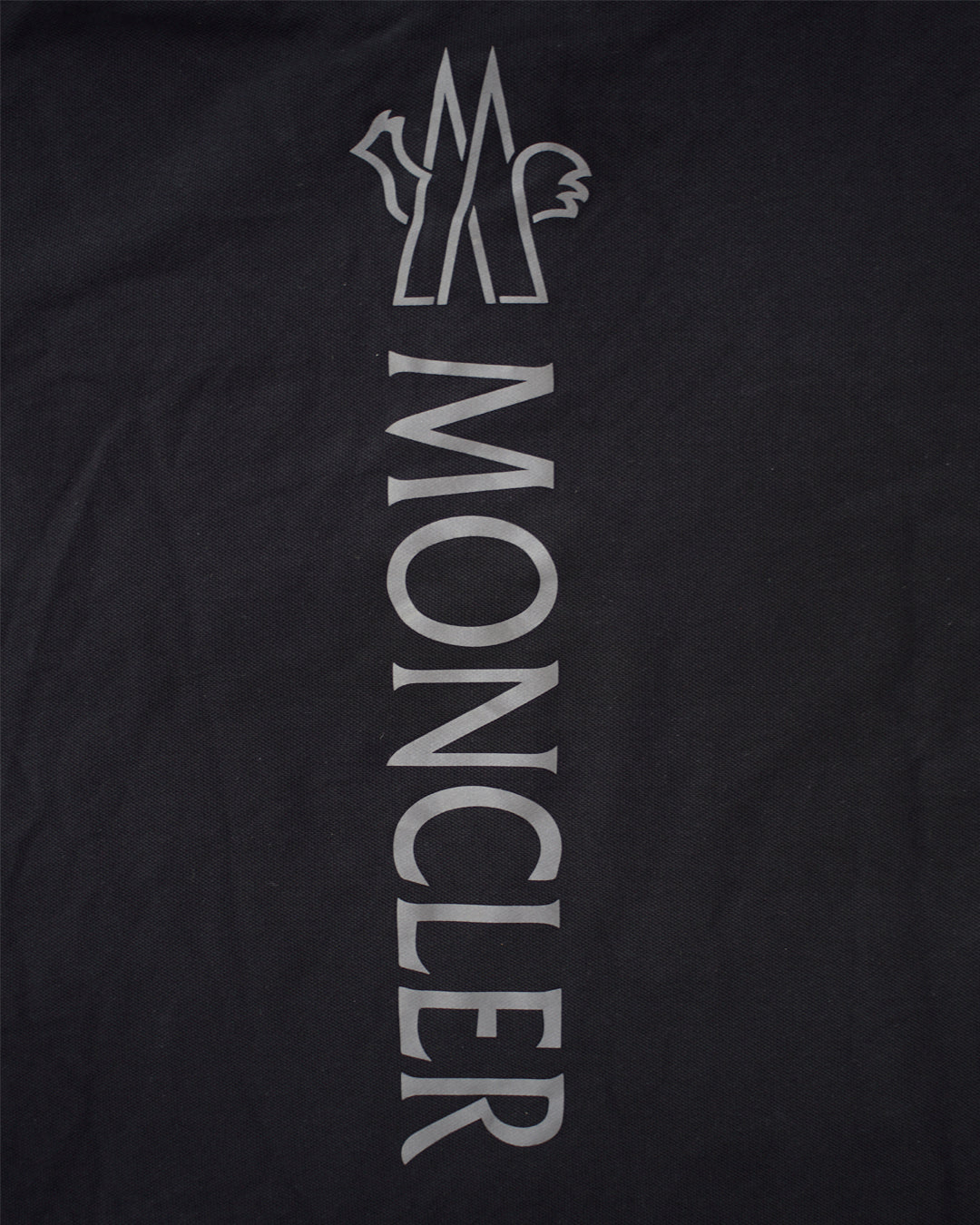 Moncler Logo Patch Cotton Piquet Polo Shirt